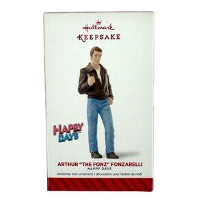 Hallmark Keepsake Ornament Happy Days Arthur The Fonz Fonzarelli 2014 NEW
